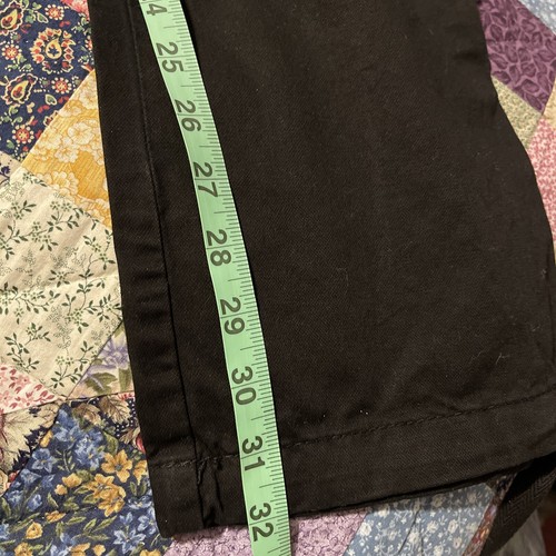 Match & Stick Men's Cargo Pants Black Sz 6 NWT side-seam cargo pockets 100%Cotto - Picture 9 of 9