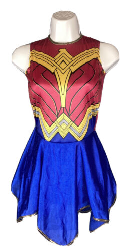 Rubies Wonder Woman Dress Girls Costume Size L 12/14 Justice League DC  Comics