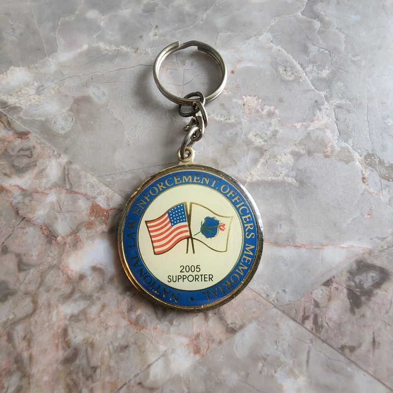 National Law Enforcement Officers Memorial 2005 Supporter Keychain