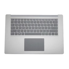 New Silver Palmrest Keyboard Touchpad For Microsoft Surface Laptop 3 15" 1873 US