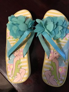 tinkerbell flip flops