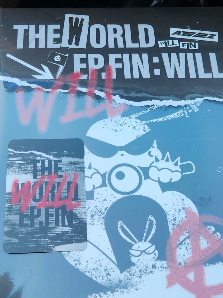 アチズ サン WILL バインダー トレカ ATEEZ HARDCOVER PHOTOCARD BINDER [THE WORLD EP.FIN : WILL