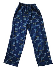 St. Louis Blues Hockey NHL Boy's Size L 12/14 Pajama Lounge Pants