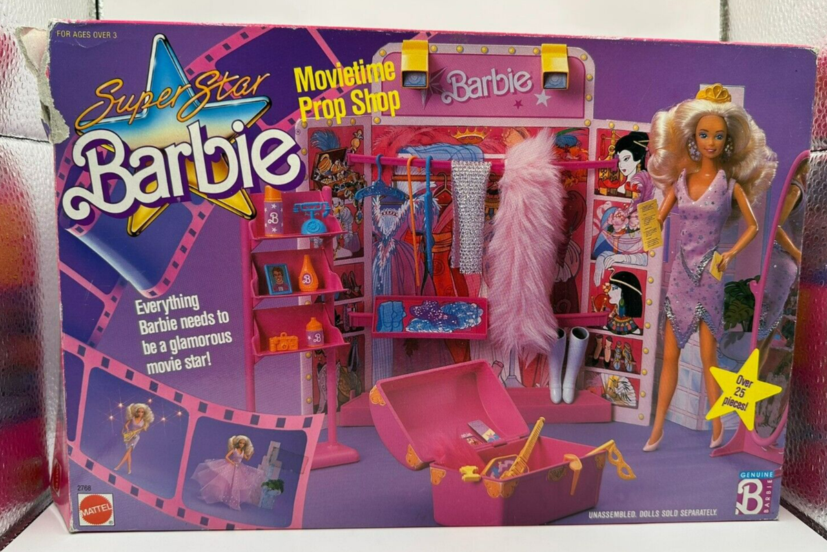 BARBIE VINTAGE SUPERSTAR steffie face FLIGTH TIME 1989 RARA . EUR 350