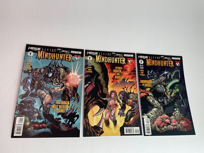 Witchblade Aliens Darkness Predator Mindhunter #1-3 Comic Lot 2000