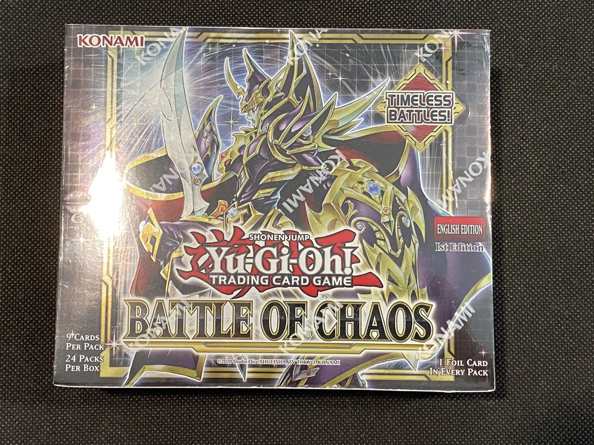 battle of chaos 1st edition booster box Battle Of Chaos - 1st Edition main image 0