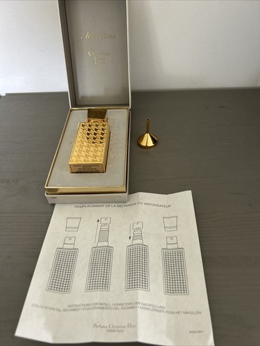 Vintage Christian Dior Perfume Decanter Refills Decadence Miss Dior Vaporisateur - Picture 2 of 11