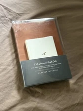 Journal Notebook Gift Set Vegan Leather 