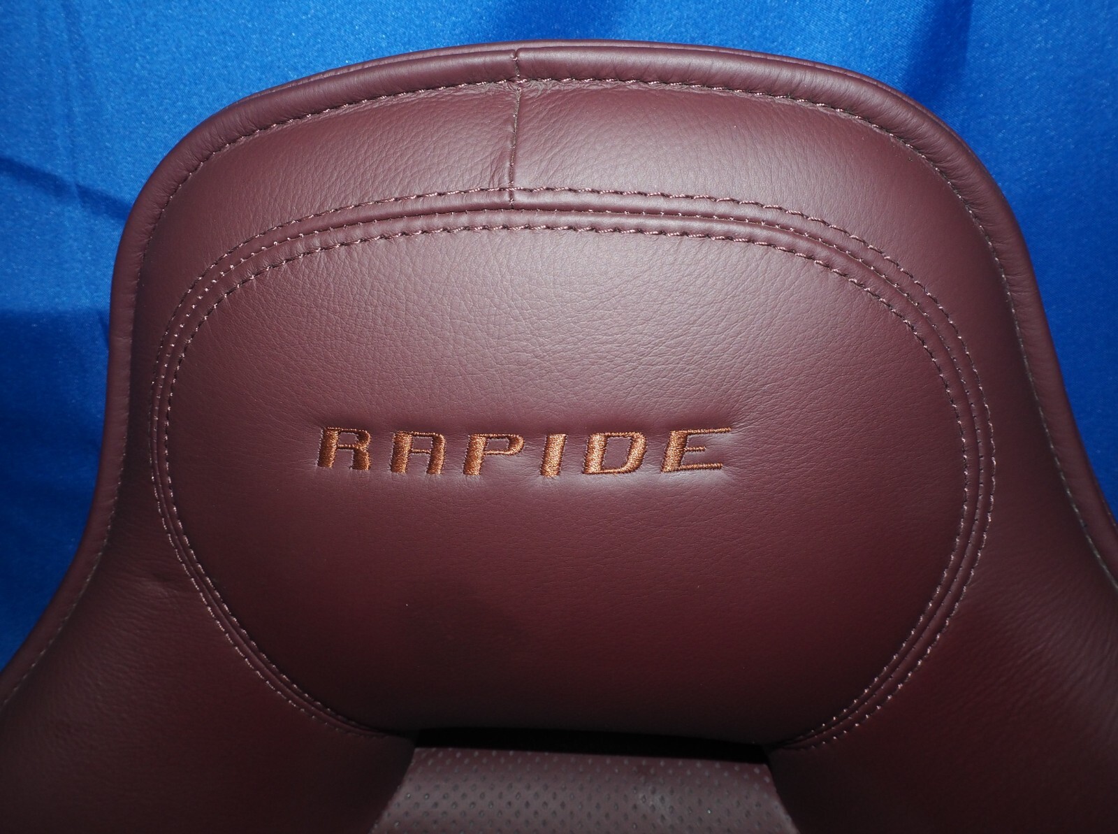 2010-2017 Aston Martin Rapide Left Rear Upper Seat Back OEM Iron Ore Red OEM