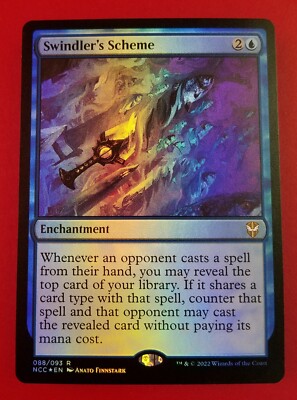1x Swindler's Scheme | FOIL | New Capenna Commander | MTG Magic Cards