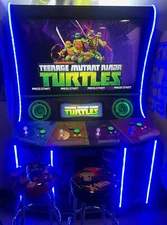 TEENAGE MUTANT NINJA TURTLES ARCADE MACHINE by RAW THRILLS 2018 (Excellent) RARE