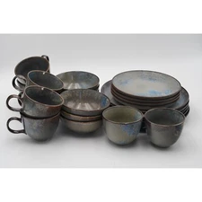 Macy's Laurie Gates Selene Stoneware Dinnerware Reactive Glaze Pattern *PICK*