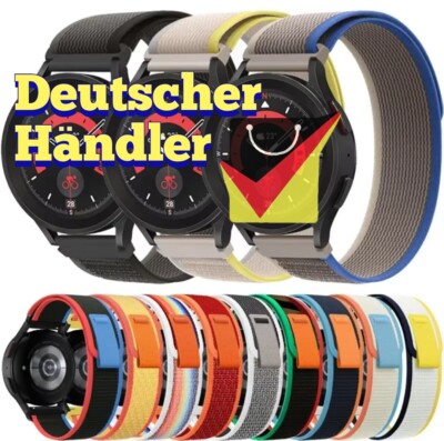 Nylon Armband 22mm für Xiaomi, Amazfit GTR, Garmin Huawei Samsung strap band
