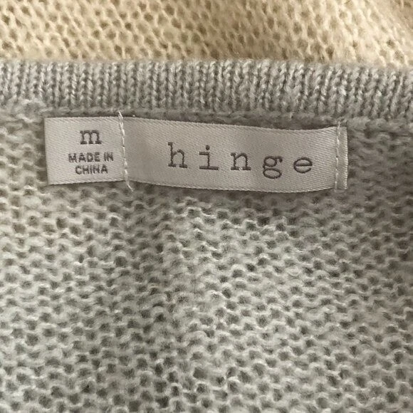 Suéter túnica tejido grueso BISAGRA para mujer talla M marfil rosa azul etéreo suave niña Foto 2 de 4