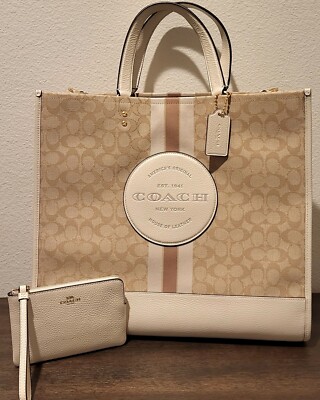 Kate Spade Floral Cactus Beige Bag and Wallet Set Floral Small L Zip Wallet | Kate Spade Outlet main image 4