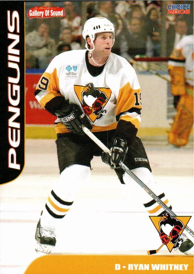Ryan whitney cheap penguins jersey