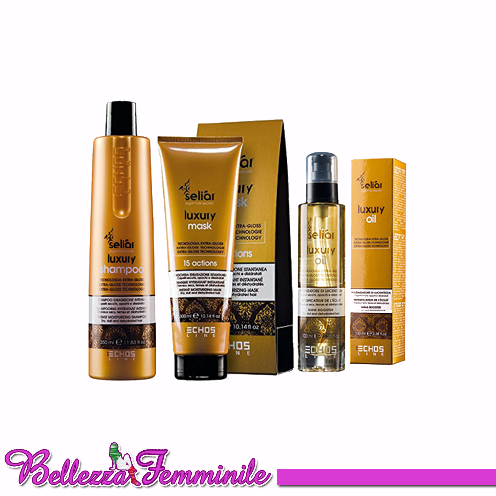Olio Potenziatore di Lucentezza Seliar Luxury Oil Echos Line 100 ml 01672 - Immagine 3