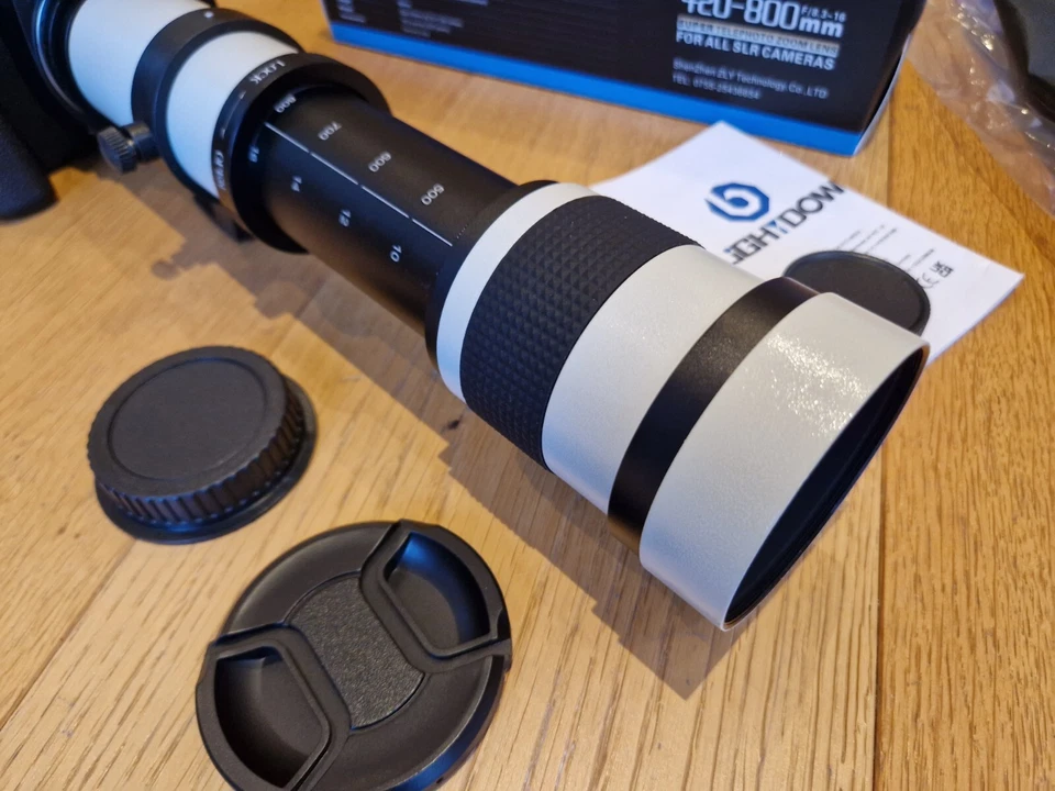 Canon EF fit 420-800mm lens for EOS camera  4000D 250d 90D 850D 750D (not 500mm) - Image 3 of 4