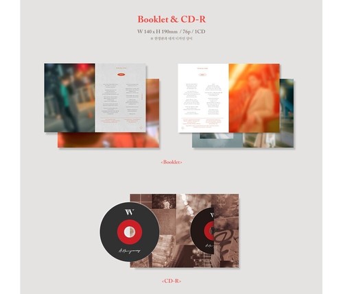 Nam Woo Hyun 3rd Mini Album A New Journey Normal CD+Booklet+Frame Card+P.Card - Imagen 5 de 7