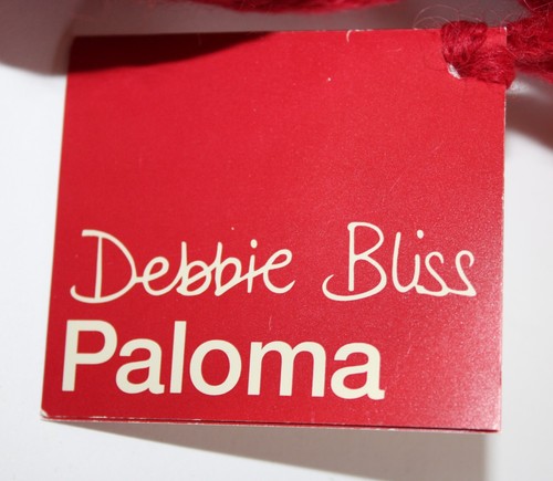 Debbie Bliss Yarn Paloma Col 42015 Red Baby Alpaca Merino Wool 50gr, 71yd - Picture 3 of 5