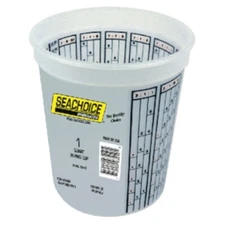 Seachoice Pre-Marked Leak-Proof Paint Mix Container Without Lid - 1 Quart