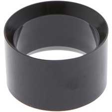 Plymor Black Acrylic Sphere Display Holder Stand, 0.75" H x 1.25" W
