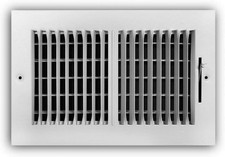 Everbilt 10 in. x 6 in. 2-Way Steel Wall/Ceil...
