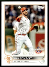 2022 Topps Opening Day Kris Bryant San Francisco Giants #10