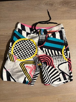 Ocean Pacific Men s 32 Board Shorts Swimming Trunks Vintage Retro Old School