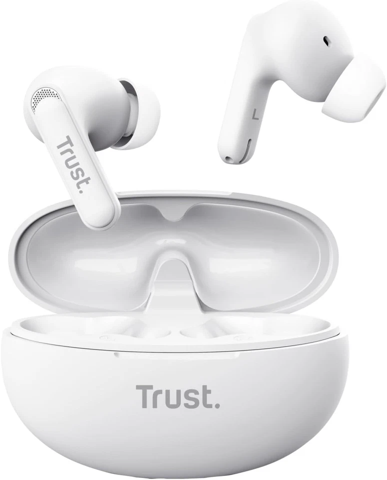 Trust Yavi Wireless Earbuds Bluetooth with ENC Noise Cancelling Microphones, 23 - Imagen 4 de 4