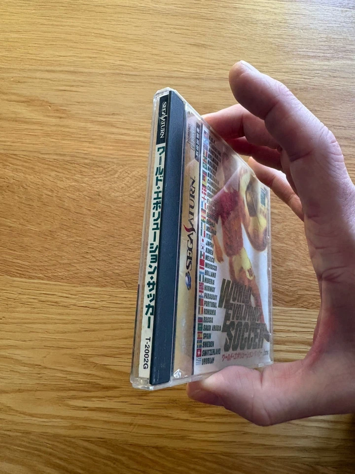World Evolution Soccer Sega Saturn Japan Football - Image 4 of 4