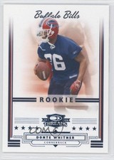 2006 Donruss Threads Rookie Retail Blue 134/200 Donte Whitner #213 0j8