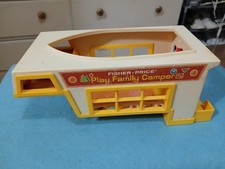 Vintage 1972 Fisher Price Little People Play Family Camper Top Only Vintage 1972 Fisher Price Little People Play Family Camper Top Only
