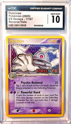 Dusclops 7/107 EX Deoxys Reverse Holo Stamped