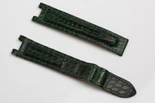 Cinturino Cartier Pasha in coccodrillo verde 18/16 mm