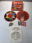 VINTAGE Ohio Art No. 537 Combo Chinese Checkers/ Regular Checkers Game Complete!