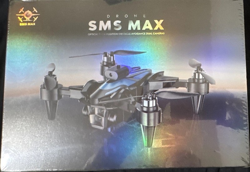 SMS MAX 4K Ready to Fly Camera Drone, Headless, Gesture, Obstacle Avoidance