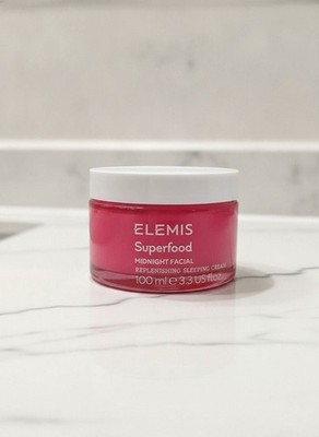 ELEMIS Superfood Midnight Facial 100ml 3.3 oz Super Size Night Cream New