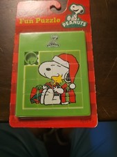 Snoopy And Woodstock PEANUTS Christmas Puzzle 2012 Forever Fun