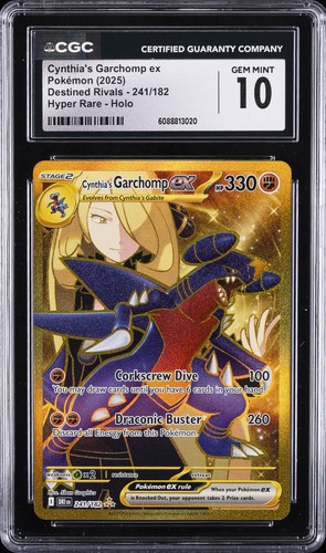 Cynthia's Garchomp ex graded CGC 10 for sale on eBay