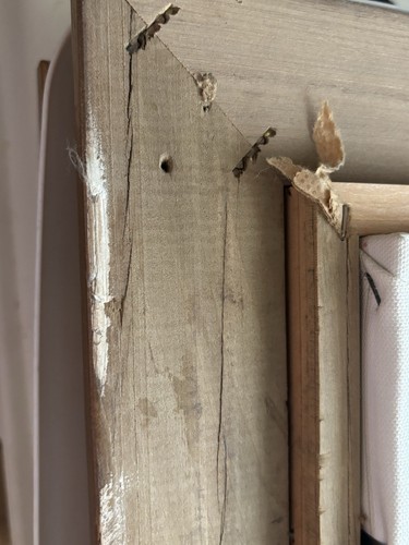 C. Carson Afroamerikanisches Gemälde Leinwand Holz gerahmt signiert Wandbehang - Bild 9 von 9