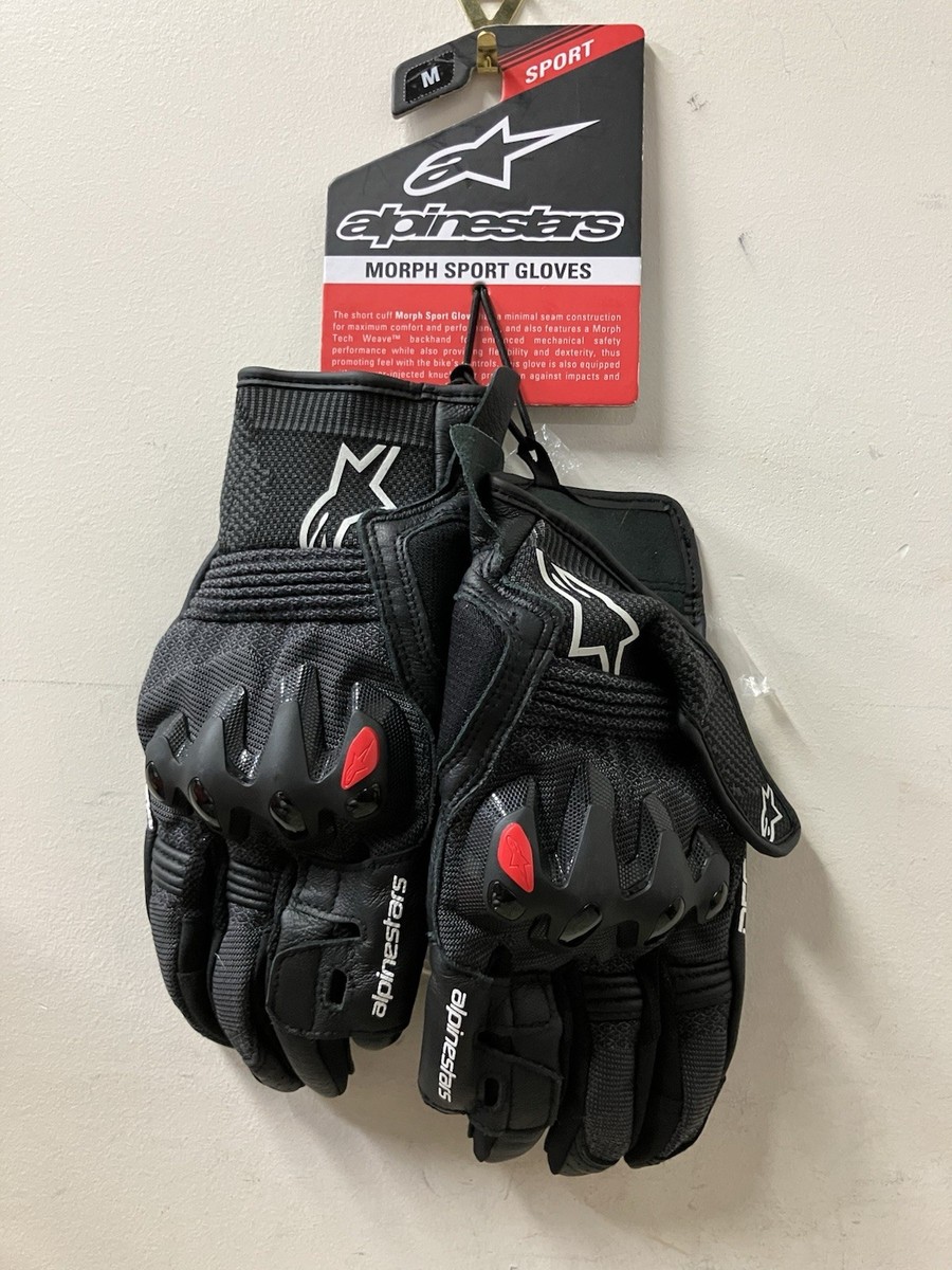 Alpinestars Morph Sport Gloves - Black - Men's Size Medium | eBay