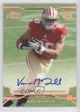 2013 Topps Prime Copper Rainbow Auto 36/50 Vance McDonald #129 Auto 1q7