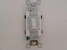 15 Amp Commercial Grade 4 Way Toggle Switch, White