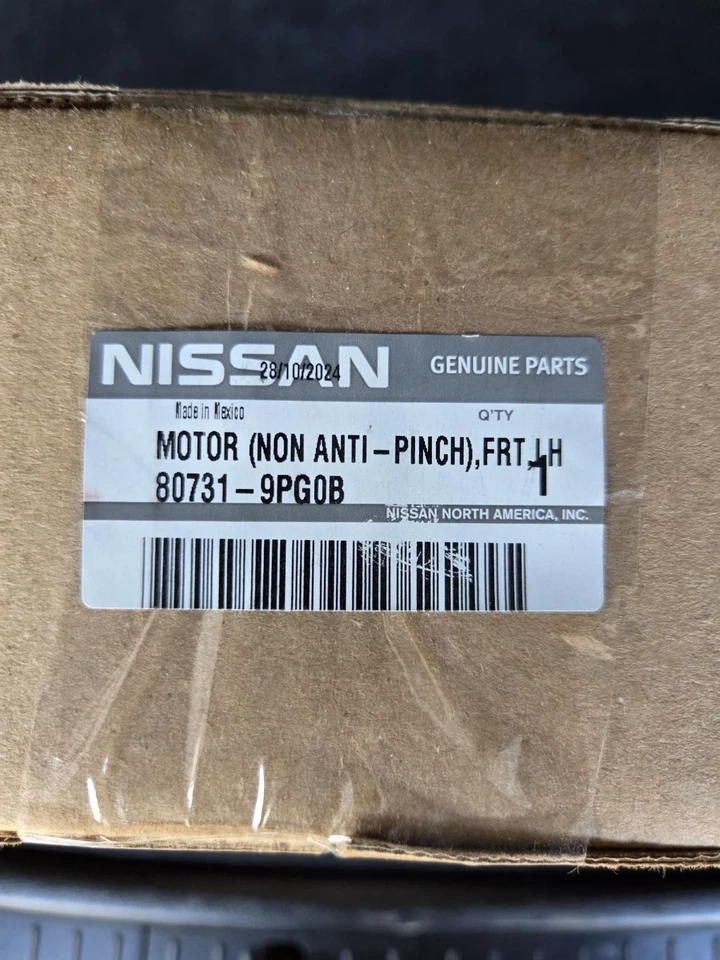 2013-2020 Nissan Pathfinder Front Driver Window Motor 80731-9PG0B OEM - Image 3 of 3