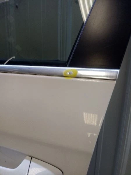 VOLKSWAGEN PASSAT B6 2006-2010 CARCASA DE PUERTA DELANTERA DEL LADO DEL CONDUCTOR CON ESPEJO OEM Foto 3 de 4