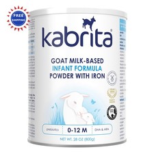 Kabrita Goat Milk Based Infant Formula Powder 28 oz Iron Prebiotics