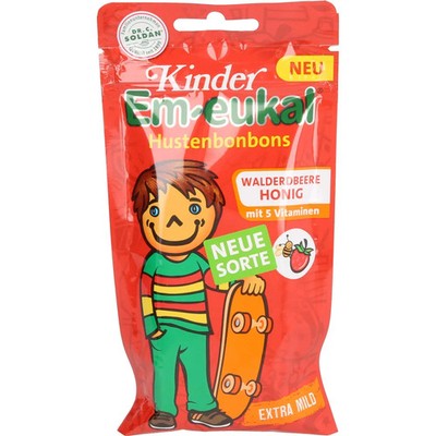EM-EUKAL Kinder Bonbons Walderdbeere-Honig zh. 75 g PZN 11112618