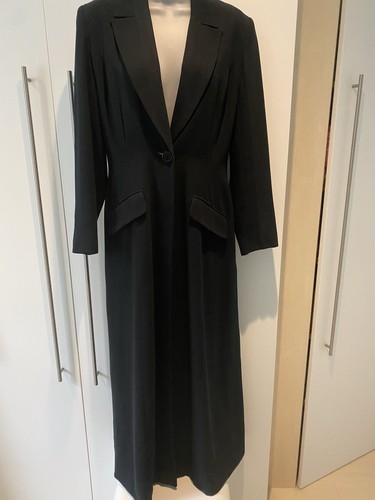 Principles Black Maxi Coat Circa 1985 New condition. - Picture 1 of 18