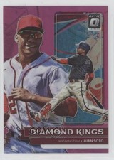 2022 Panini Donruss Optic Diamond Kings Pink Prizm Juan Soto #20 13u1